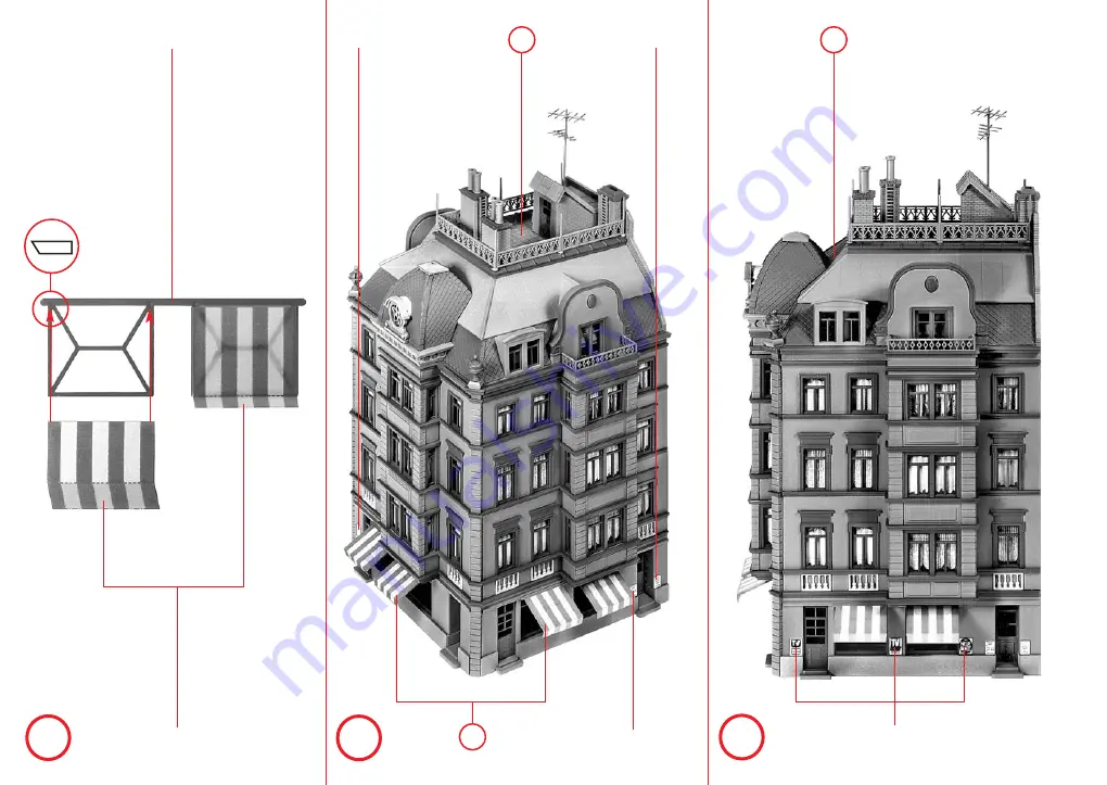 Faller GOETHESTRASSE 88 TOWN END HOUSE Скачать руководство пользователя страница 23