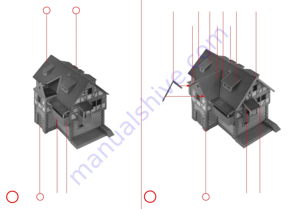 Faller HALF-TIMBERED HOUSE Instructions Manual Download Page 9