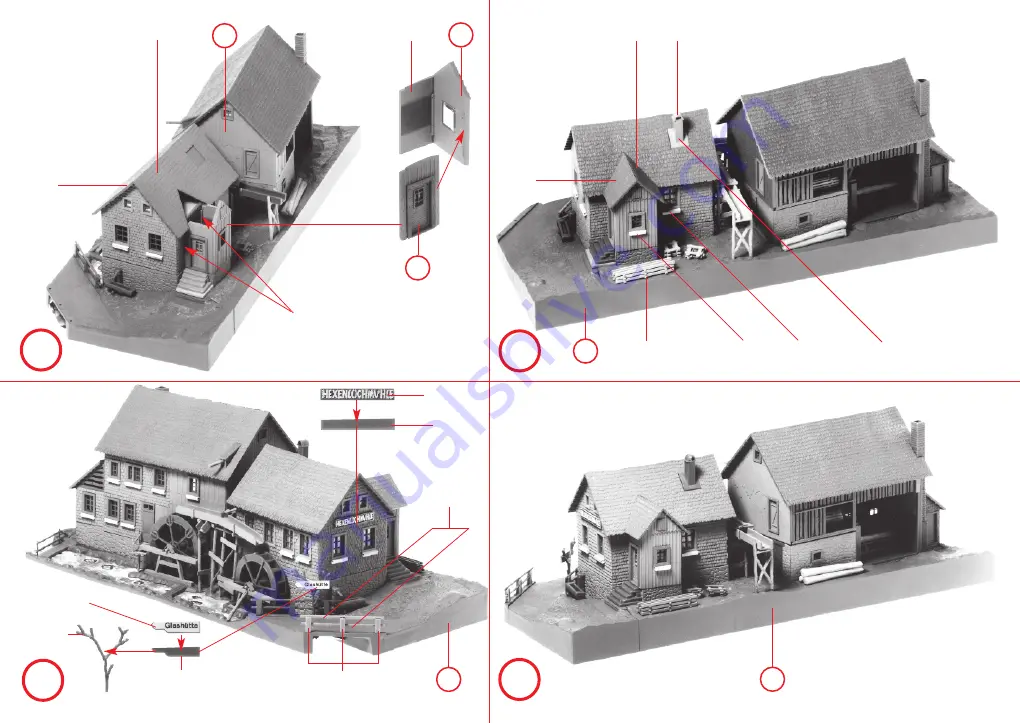 Faller HEXENLOCH MILL Manual Download Page 12
