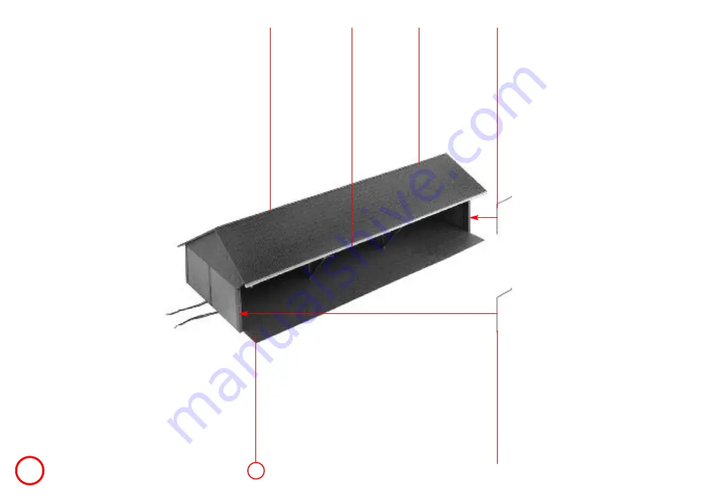 Faller IMPLEMENT SHED Manual Download Page 6