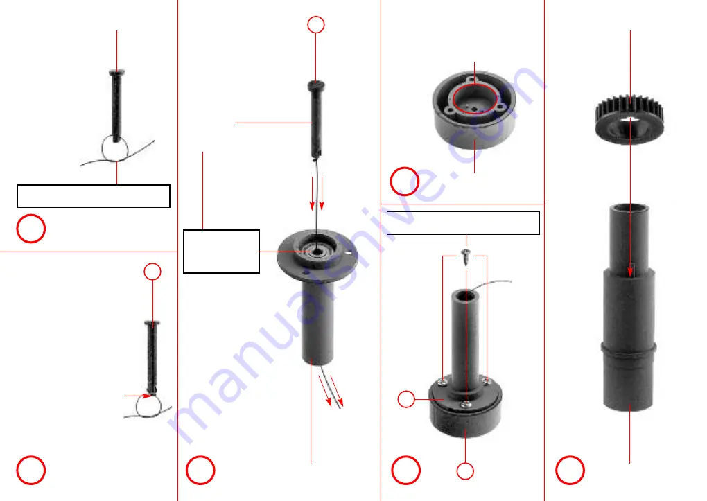 Faller Karussell Wellenflug 140317 Assembly Instructions Manual Download Page 7