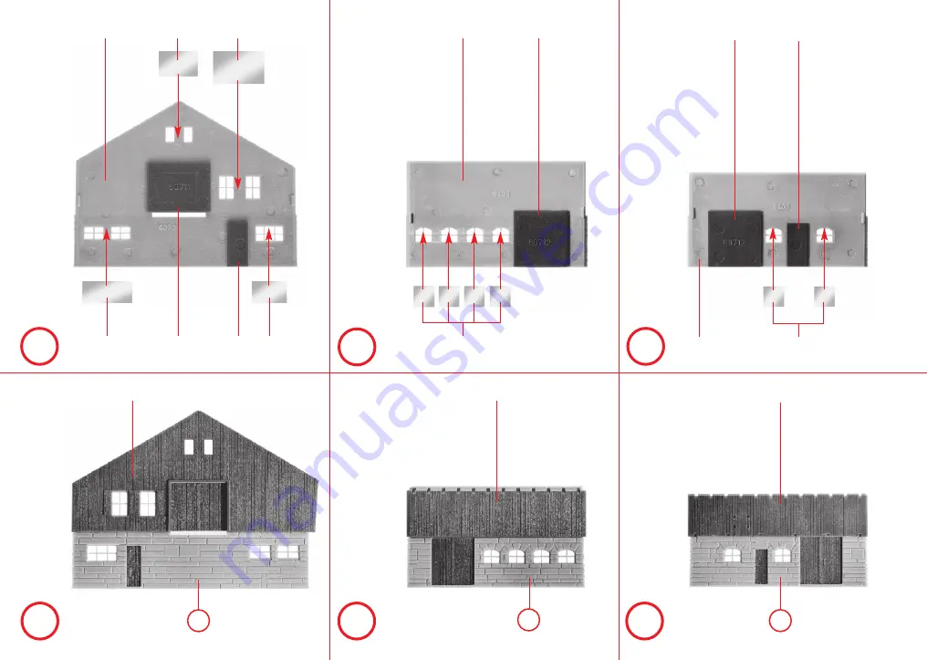 Faller Large Alpine Farm With Barn 232199 Скачать руководство пользователя страница 2