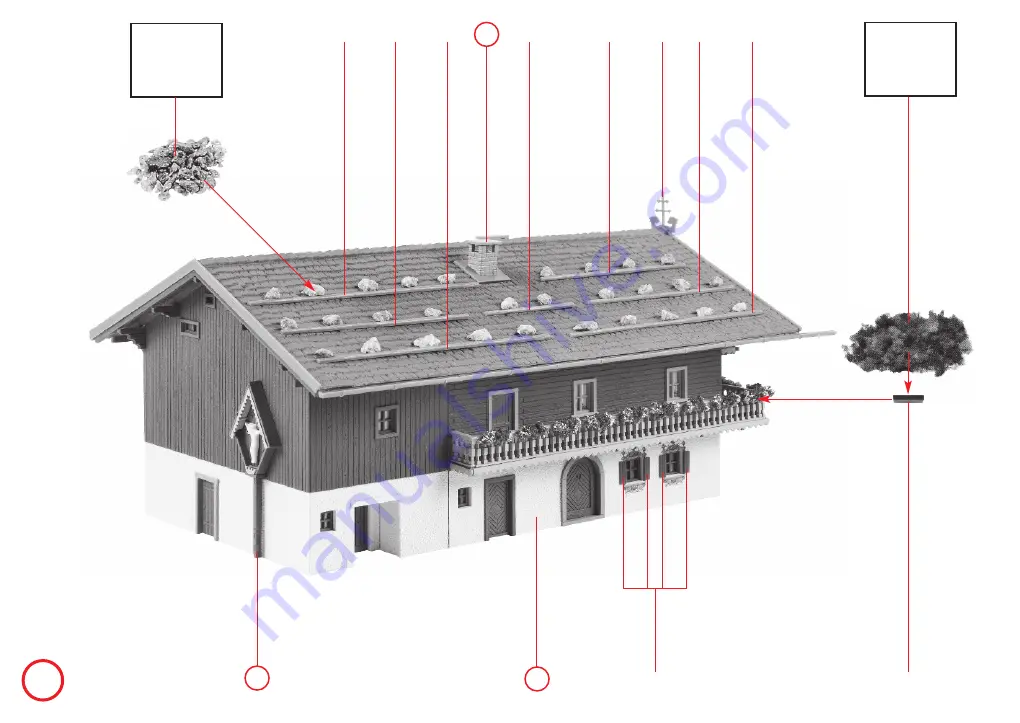 Faller LARGE ALPINE FARM Скачать руководство пользователя страница 11