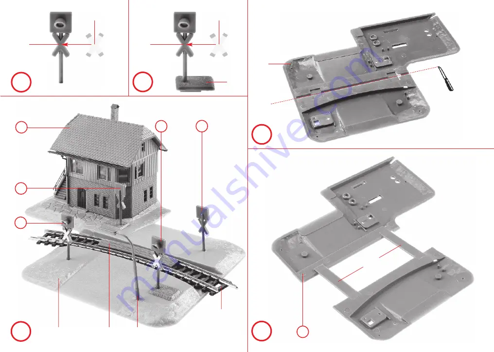 Faller Level Crossing With Signal Tower Скачать руководство пользователя страница 7