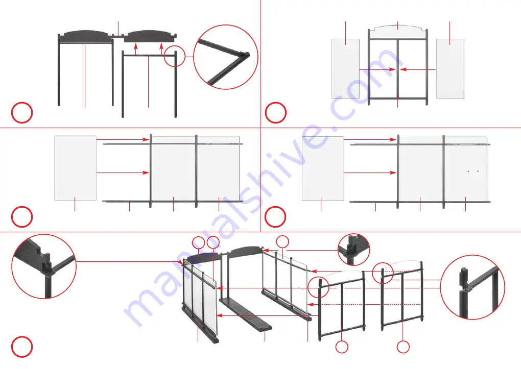 Faller MODERN SHOPPING CART ROOFING Quick Start Manual Download Page 2