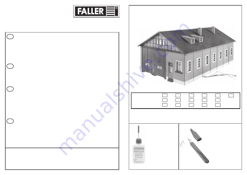 Faller Naumburg Manual Download Page 1