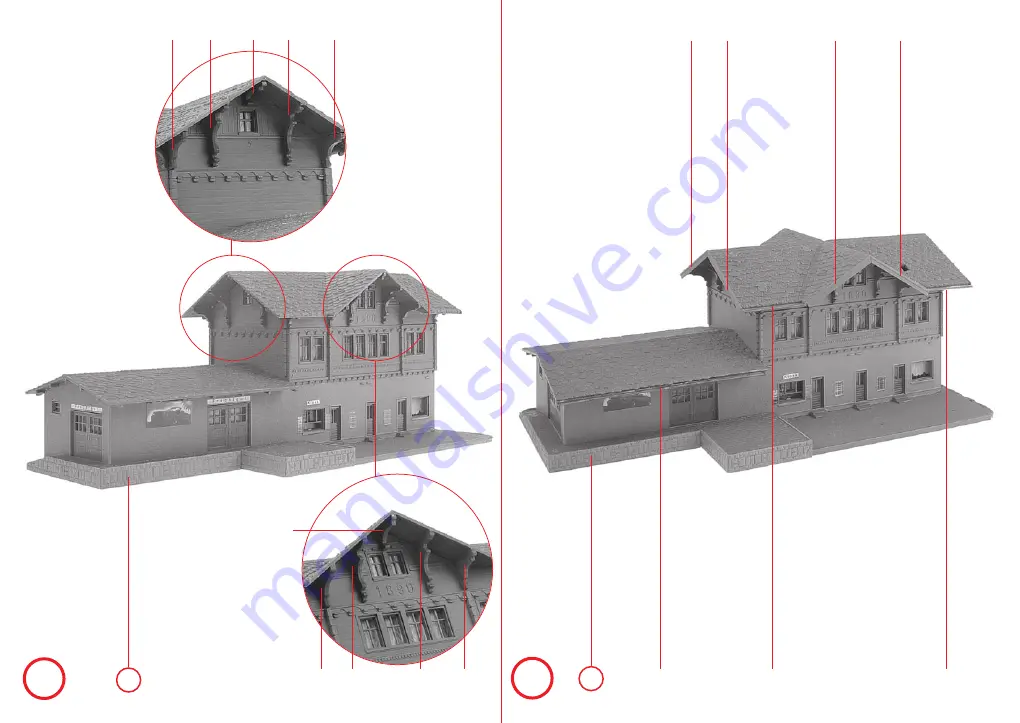 Faller NIKLAUS STATION Manual Download Page 10