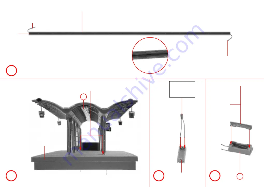 Faller Platform batten luminaire Manual Download Page 2