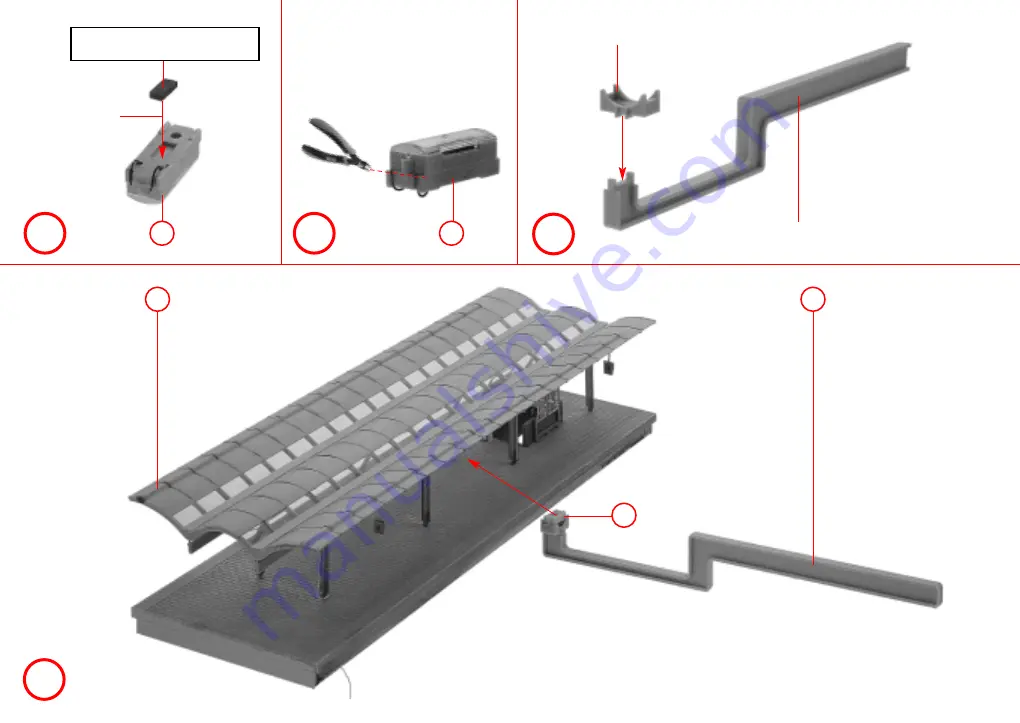 Faller Platform batten luminaire Manual Download Page 3