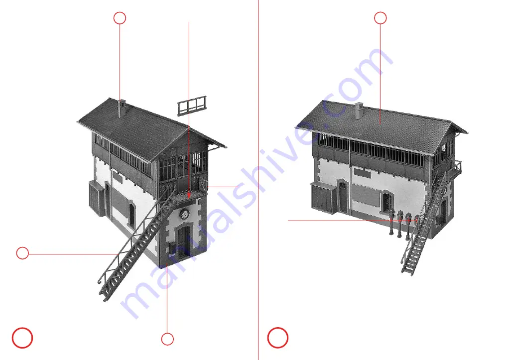 Faller POSTE 1 SIGNAL TOWER Скачать руководство пользователя страница 10