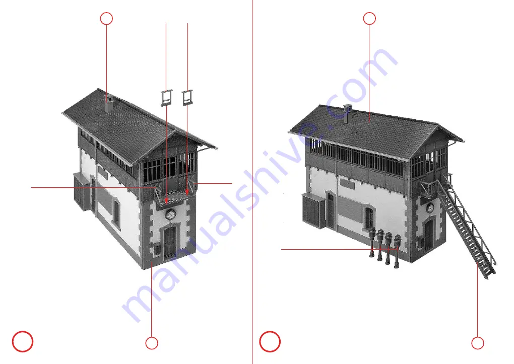 Faller POSTE 1 SIGNAL TOWER Скачать руководство пользователя страница 11