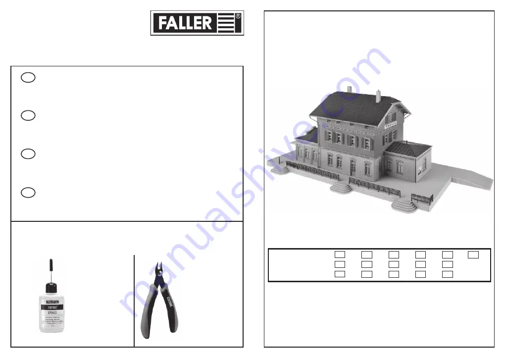 Faller STEINHEIM Скачать руководство пользователя страница 1