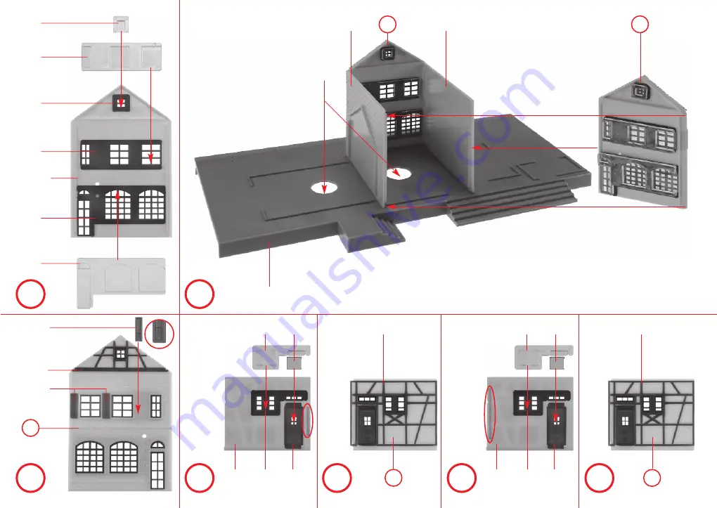 Faller TALHEIM STATION Instructions Manual Download Page 3