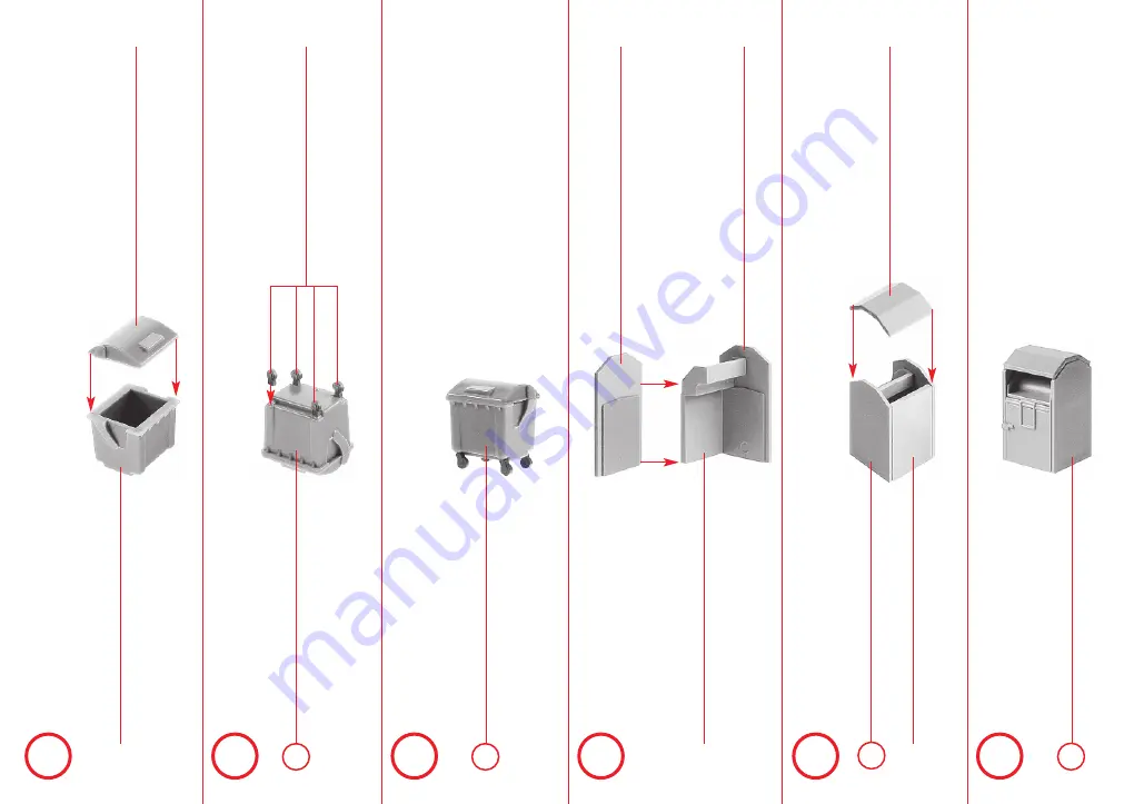 Faller TOWN DECORATION SET Quick Start Manual Download Page 3