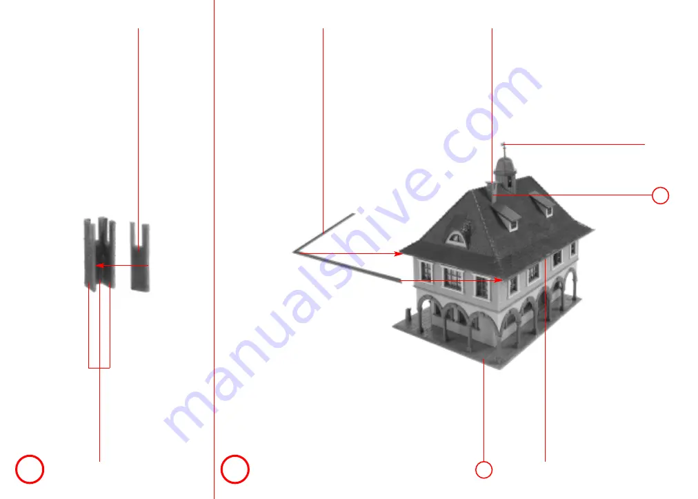 Faller Town hall 131274 Assembly Instructions Manual Download Page 11