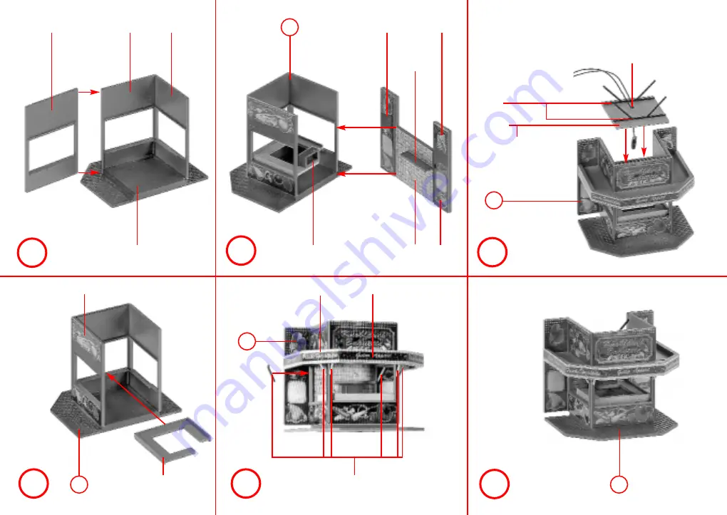 Faller Two fair booths Скачать руководство пользователя страница 4