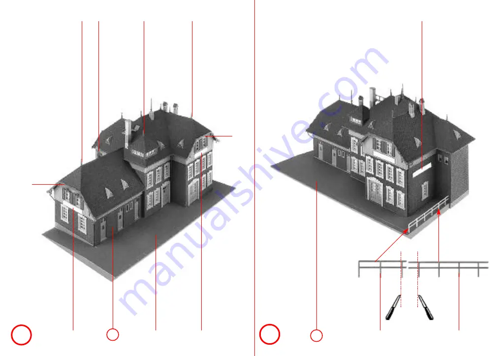 Faller UNTERBRUNN STATION Manual Download Page 8