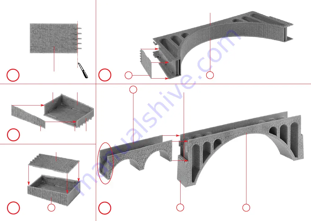 Faller Val Tuoi Viaduct-Set Скачать руководство пользователя страница 3