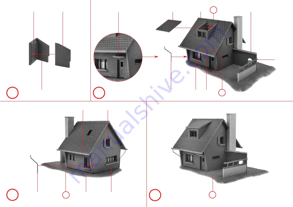 Faller VILLAGE SET 232220 Instructions Manual Download Page 5