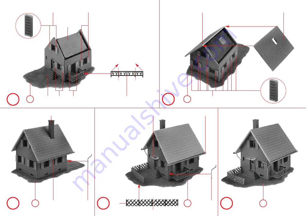 Faller VILLAGE SET 232220 Instructions Manual Download Page 10