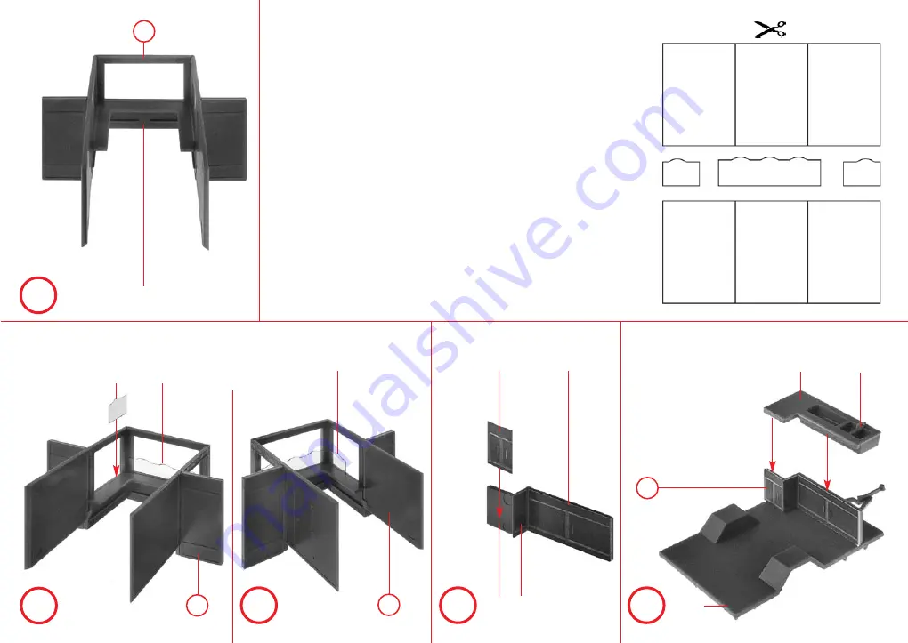 Faller XXL FRENCH FRIES FAIRGROUND BOOTH Скачать руководство пользователя страница 3