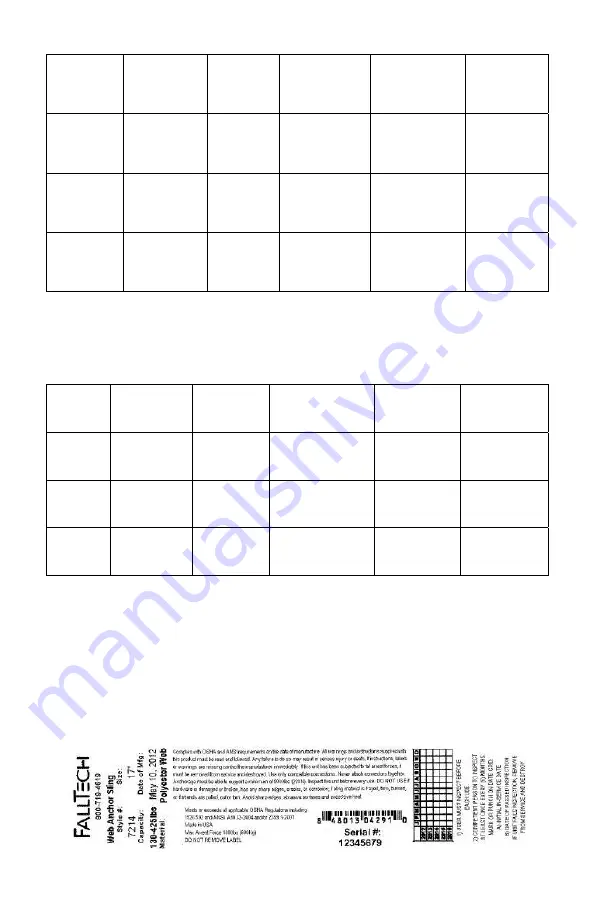 Falltech 7214 Instructions Manual Download Page 70