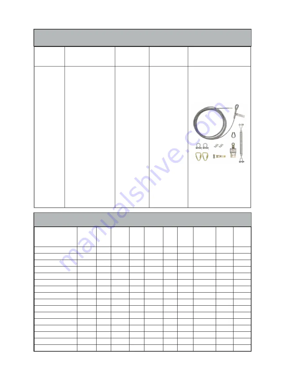 Falltech SteelGrip Temporary Cable Horizontal... User Instruction Manual Download Page 17