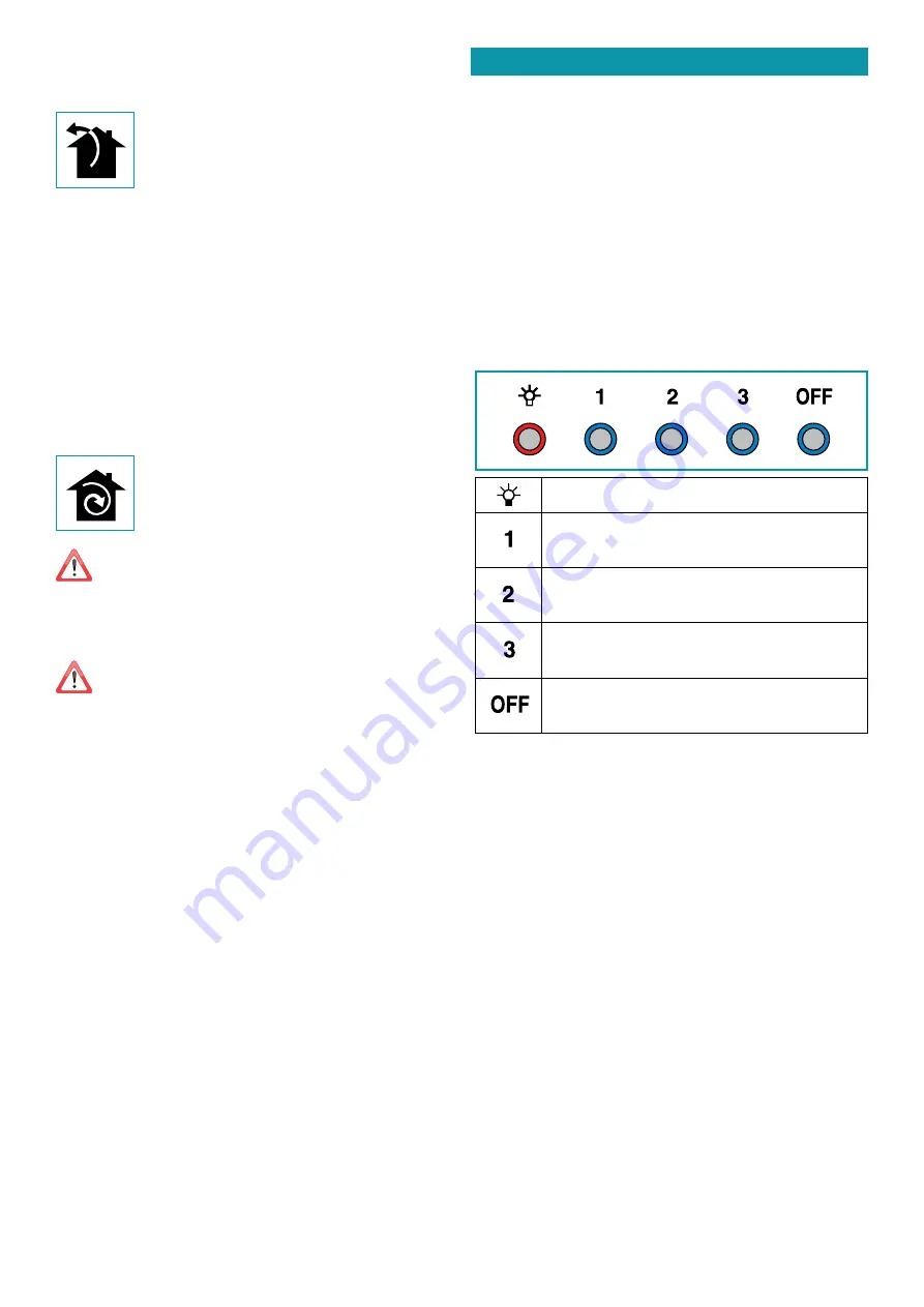 FALMEC Built-in 70 Instruction Booklet Download Page 50