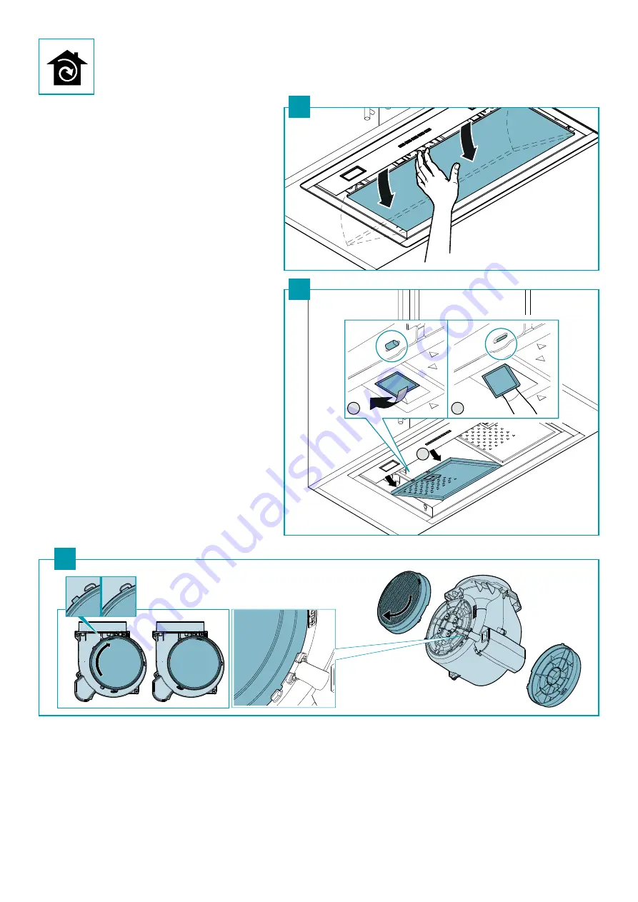 FALMEC Burano 50 Instruction Booklet Download Page 6