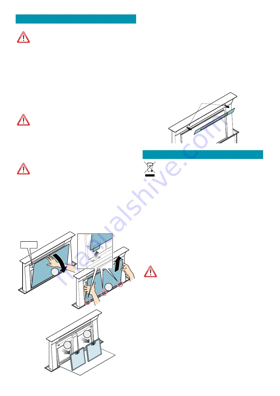 FALMEC Design+ Down Draft Tavolo 120 Inox Instruction Booklet Download Page 34