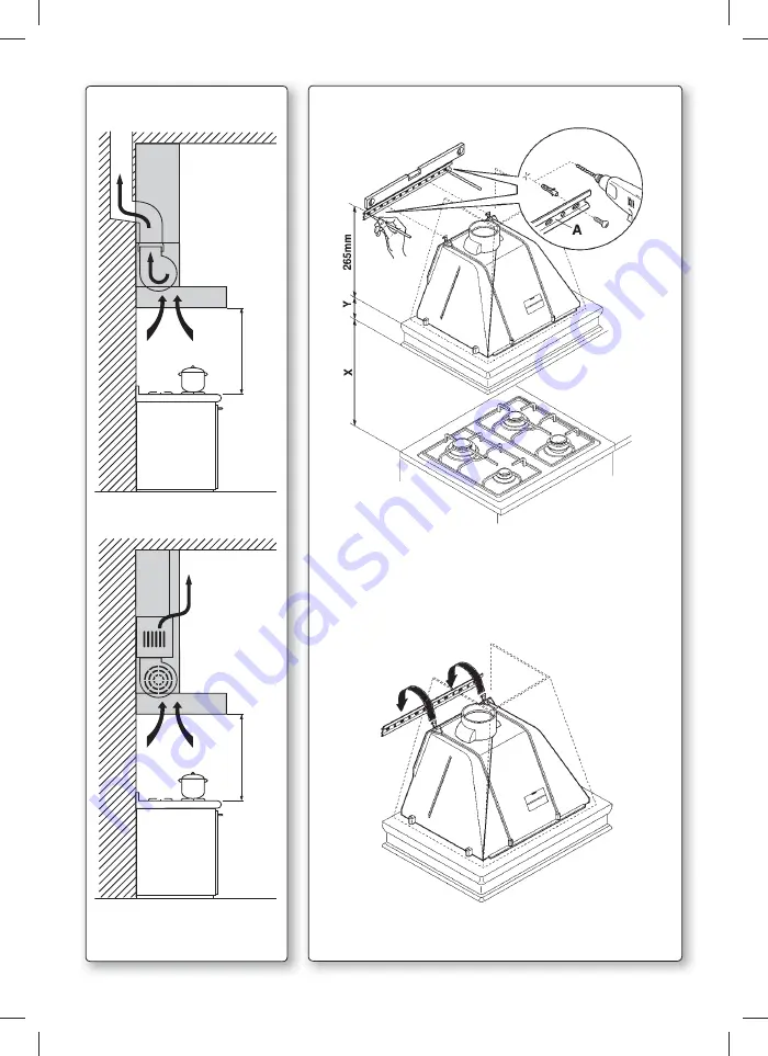 FALMEC Design Elios Angolo 90 Instruction Booklet Download Page 4