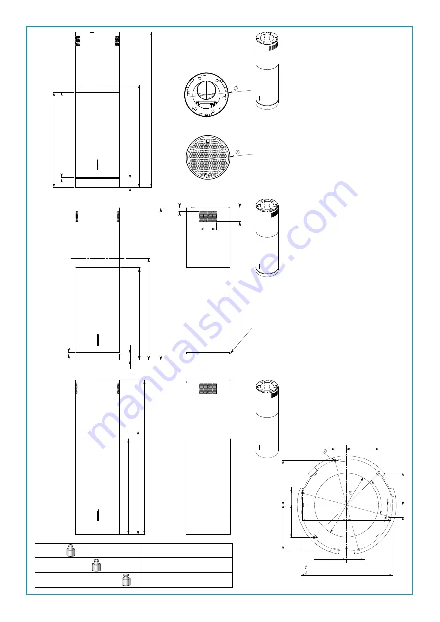 FALMEC Design Polar Black Isola 35 Скачать руководство пользователя страница 3