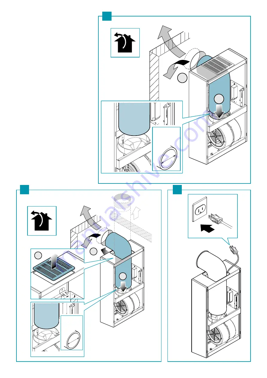 FALMEC Design Scotch Brite FIDAN28B6SS-3 Instruction Booklet Download Page 6