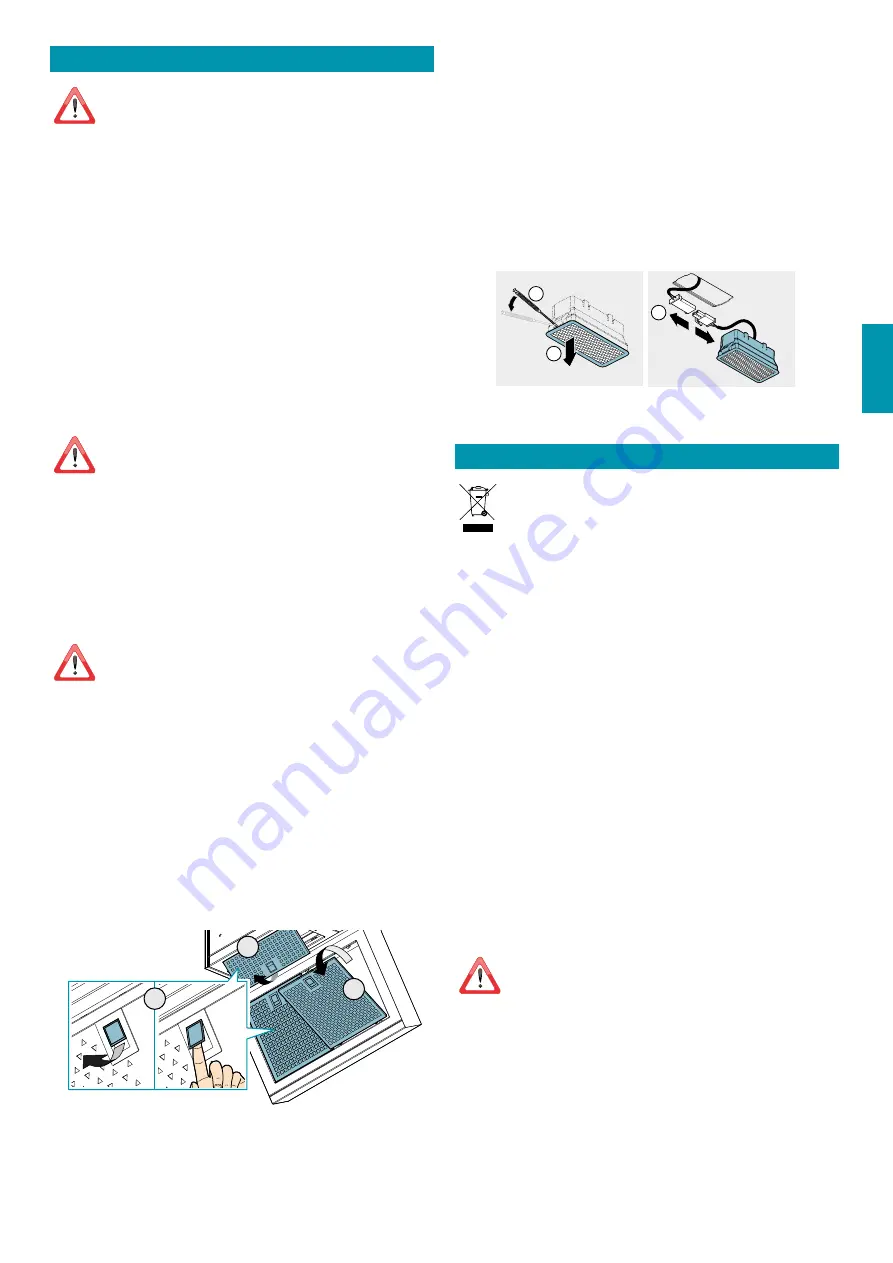 FALMEC Design Scotch Brite FIDAN28B6SS-3 Instruction Booklet Download Page 15