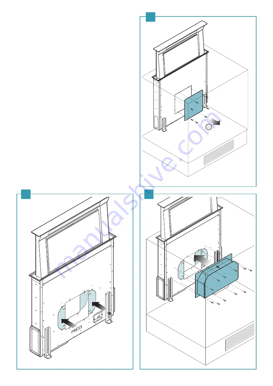 FALMEC Down Draft 120 Instruction Booklet Download Page 7