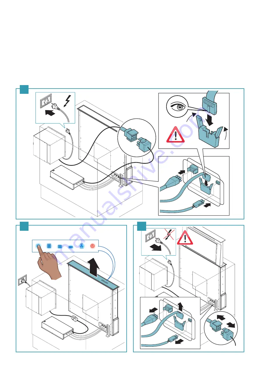 FALMEC Down Draft 90 Instruction Booklet Download Page 6