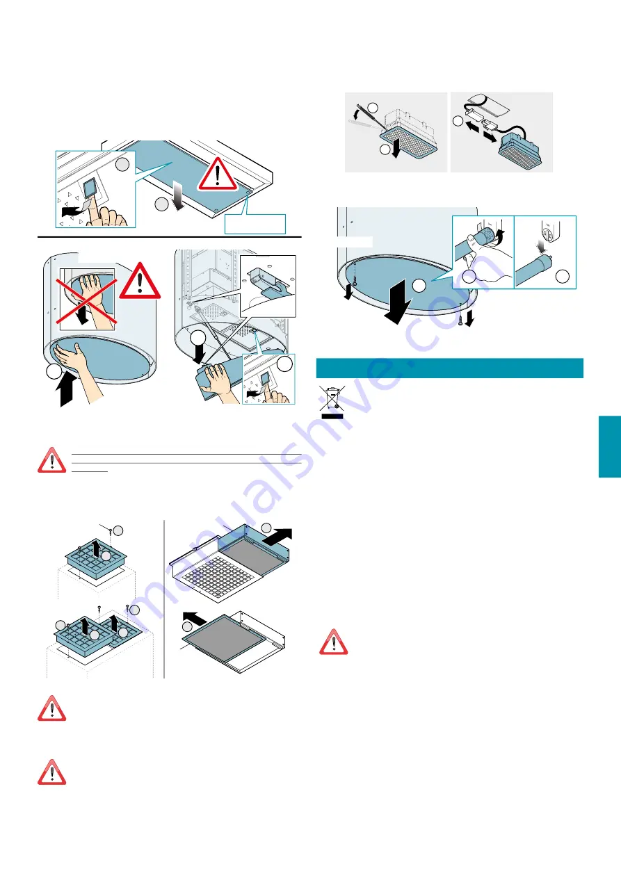 FALMEC E.Ion Lumiere 67 White Instruction Booklet Download Page 38