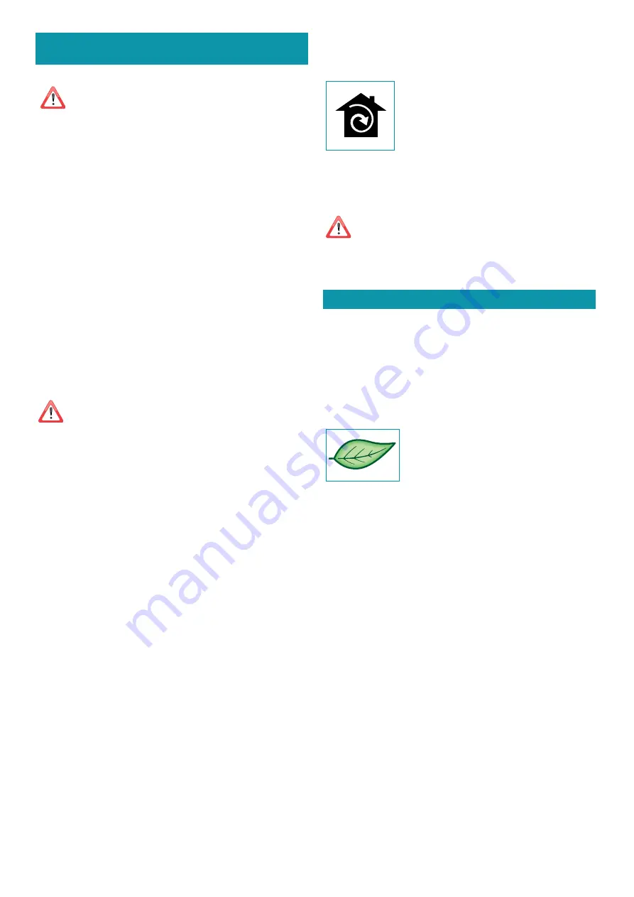 FALMEC E.ion LUMIERE Instruction Booklet Download Page 62