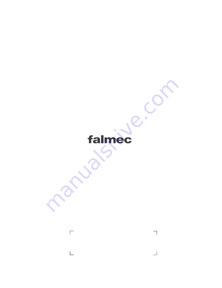 FALMEC Eros FPERO30U5SS Скачать руководство пользователя страница 20