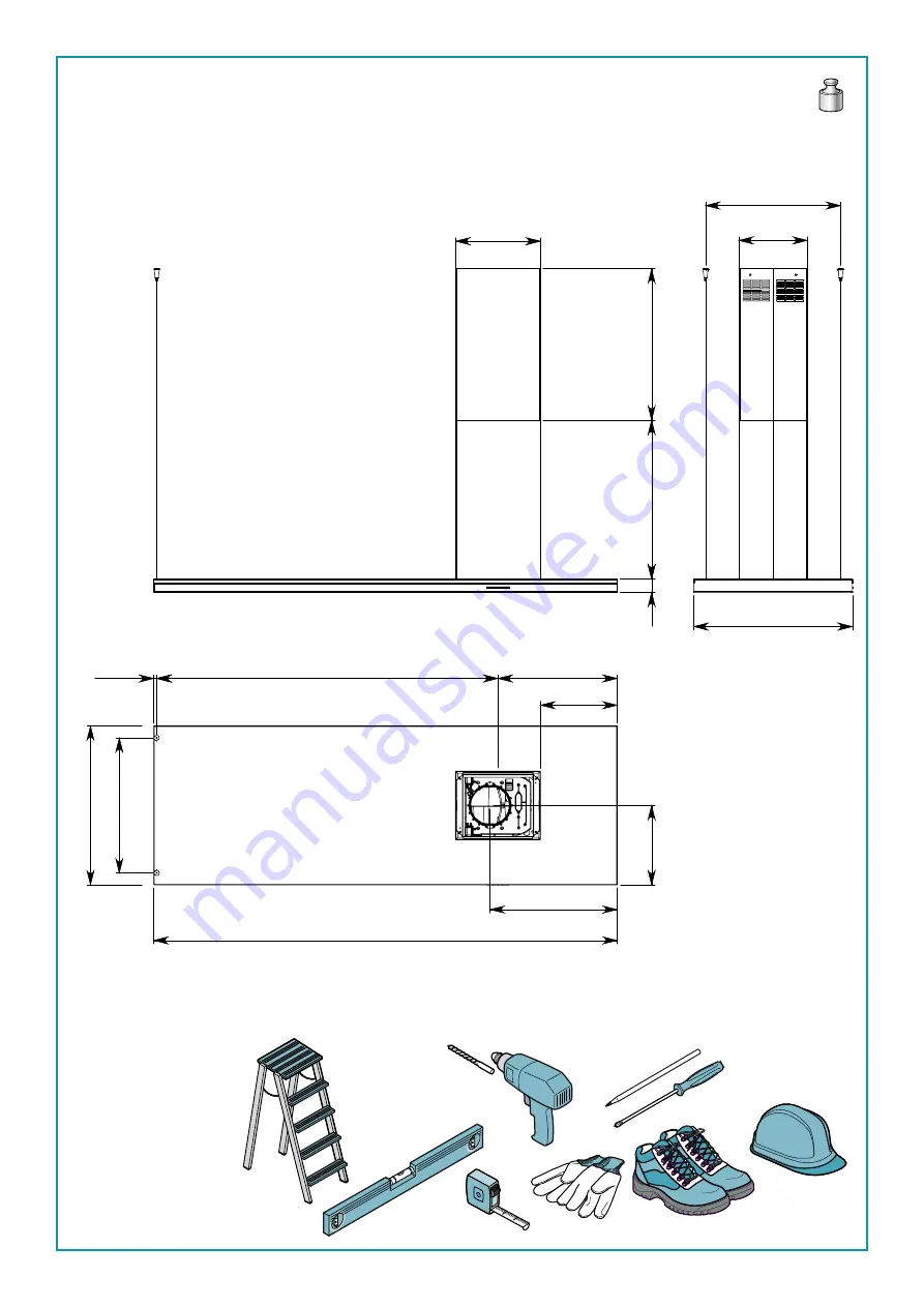 FALMEC FDLUM70ISS-2L-LEFT Instruction Booklet Download Page 3