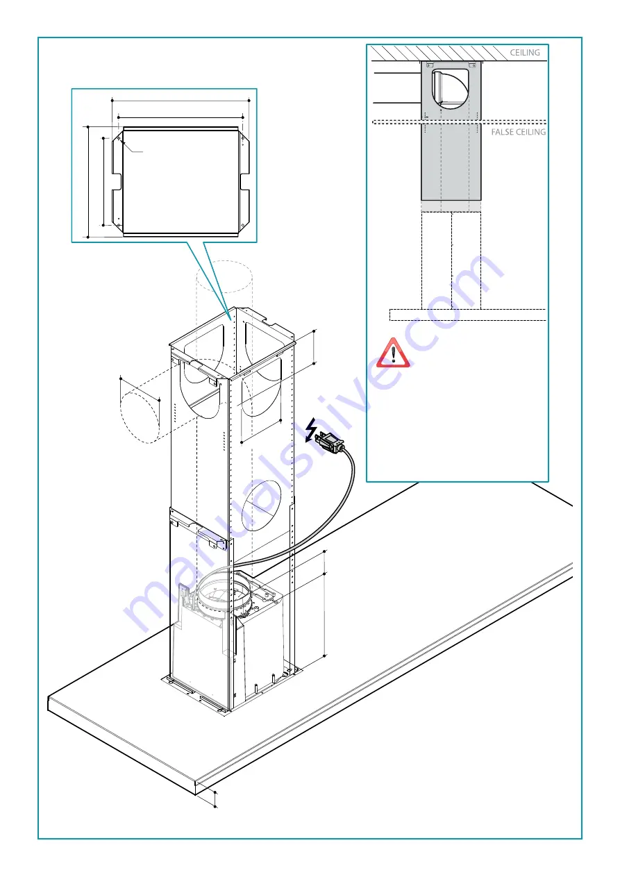 FALMEC FDLUM70ISS-2L-LEFT Instruction Booklet Download Page 4