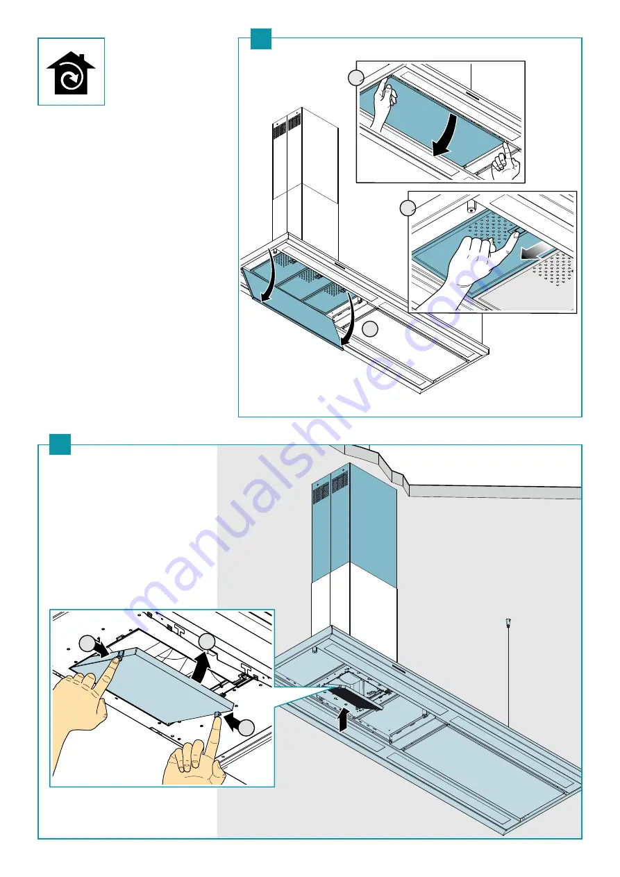 FALMEC FDLUM70ISS-2L-LEFT Instruction Booklet Download Page 13