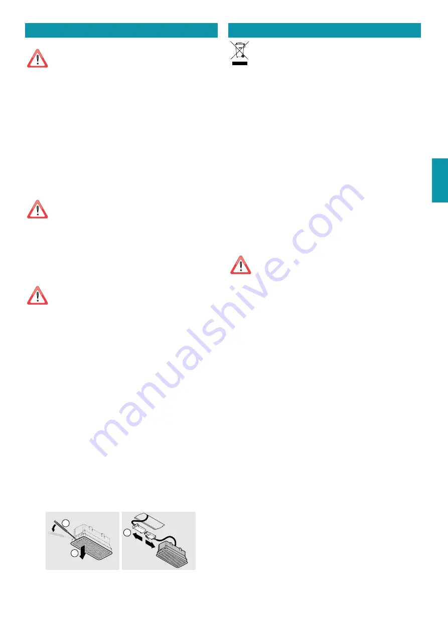 FALMEC FDLUM70ISS-2L-LEFT Instruction Booklet Download Page 29