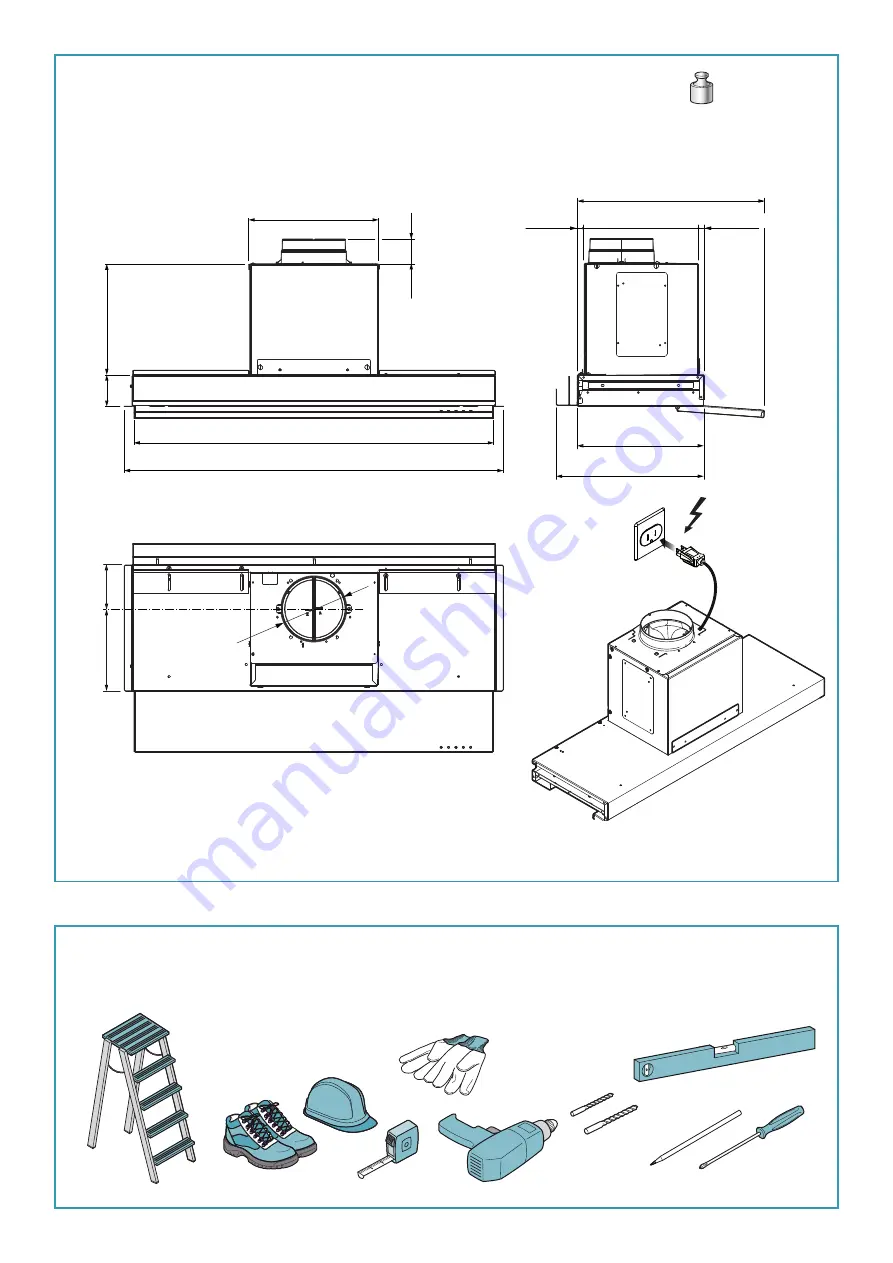 FALMEC FDMOV24W5SB Скачать руководство пользователя страница 3