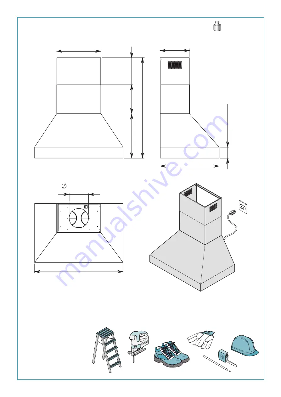 FALMEC FPDPR30W6SS-3 Скачать руководство пользователя страница 7