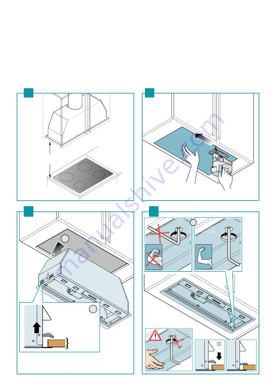 FALMEC Gruppo Incasso Pro GRINC80P Instruction Booklet Download Page 3