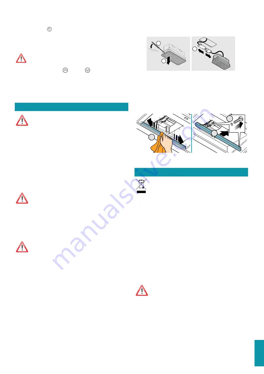 FALMEC Gruppo Incasso Pro GRINC80P Instruction Booklet Download Page 67