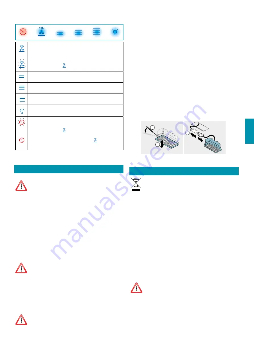 FALMEC Laguna pannellabile Instruction Booklet Download Page 25