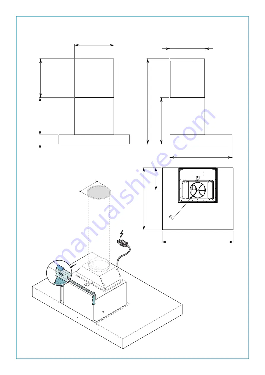 FALMEC LINE OUTDOOR 36 Instruction Booklet Download Page 2