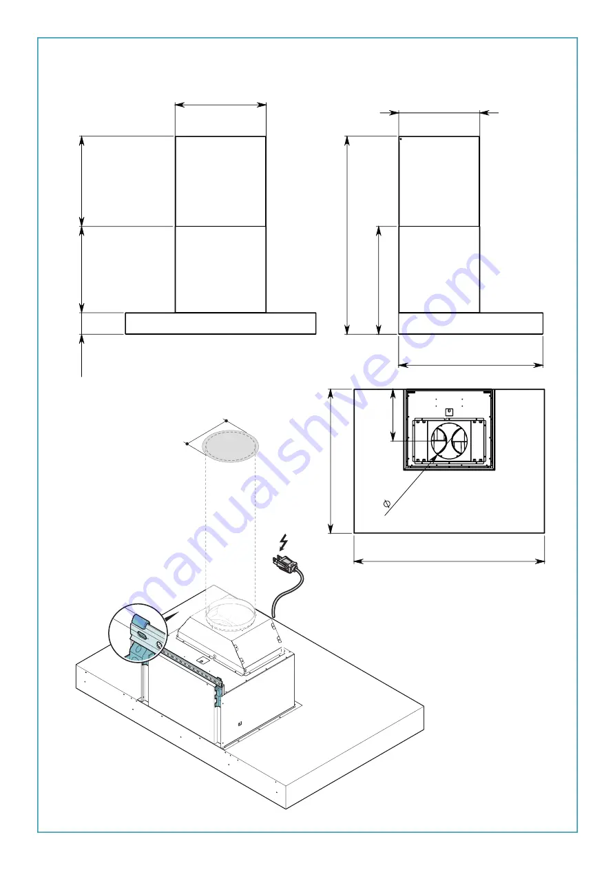 FALMEC LINE OUTDOOR 36 Instruction Booklet Download Page 3